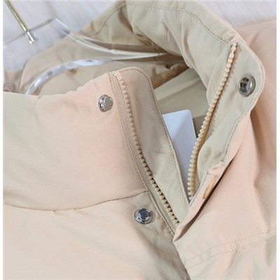 Мужской толстый и теплый пуховый жилет с флокированным покрытием МЛБи