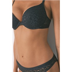 Sujetador push up GORGEOUS animal print negro
