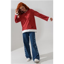 7489W лонгслив женский