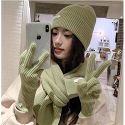 Комплект (шапка, шарф, перчатки)