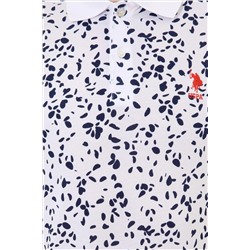 Erkek Beyaz Polo Yaka Tişört