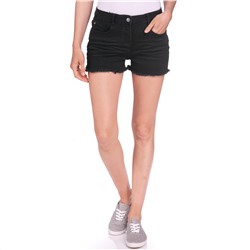 Damen Jeansshorts mit Fransen