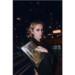 FEW ITEMS LEFT EMBOSSED FLAP BAG