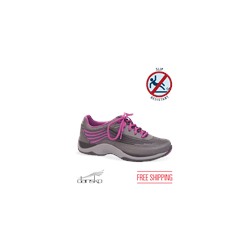 Dansko Shayla Charcoal/Berry Athletic Shoe