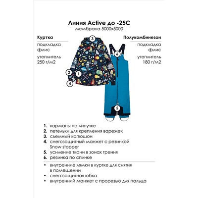 Комплект (Куртка+Брюки) PLAYTODAY, 1064613