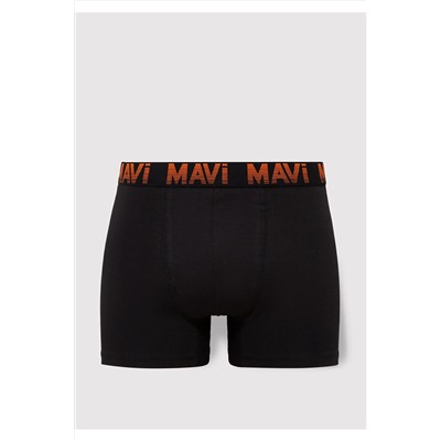 Mavi 5li Siyah Basic Boxer 0910619-900