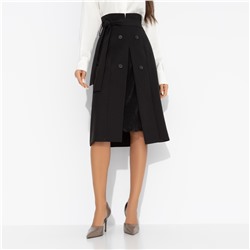 Юбка с имитацией многослойности, Местная знаменитость new (с поясом)