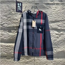 Осенняя куртка Burberry в классическом стиле Унисекс