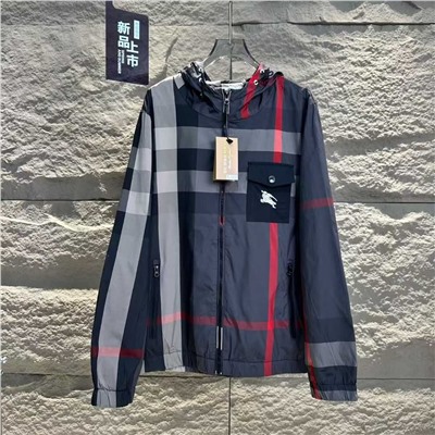 Осенняя куртка Burberry в классическом стиле Унисекс