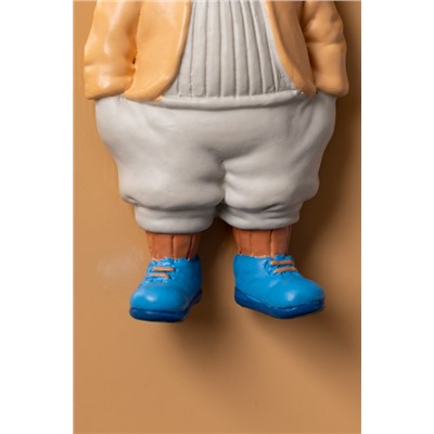Paddington Bear Magnet - Somon/Mavi - 4x8 cm