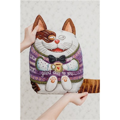 Подушка игрушка Мурзик 30*35