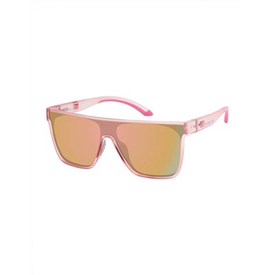 LADIES OVERSIZE SIELD MIRROR SUNGLASSES