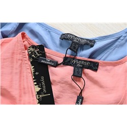 Легкая рубашка с V-образным вырезом