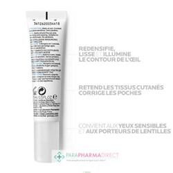 La Roche Posay Substiane Yeux - Soin Reconstituant Anti-Poches 15ml