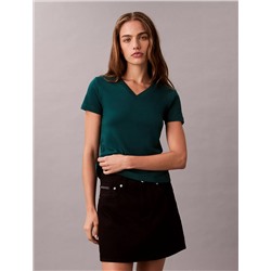 Liquid Cotton Relaxed V-Neck T-Shirt