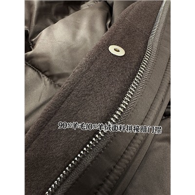 Пуховик  пух перо .мех натуральная лиса .