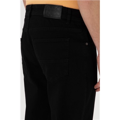 Erkek Siyah Jean Pantolon