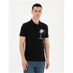 Siyah Slim Fit Tişört