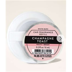 Champagne Toast Car Fragrance Refill