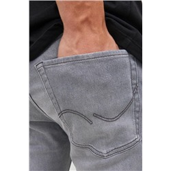 Vaquero recto Gris claro