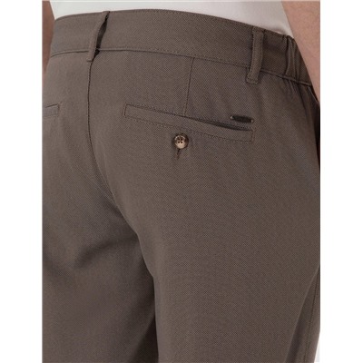Vizon Slim Fit Beli Lastikli Kanvas Pantolon