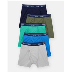 Carter's   Kid 5-Pack Active Mesh Boxer Briefs Underwear