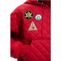 Sudadera padded con parches