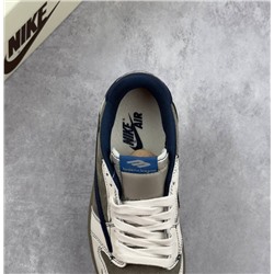 Travis Scott x Fragment Design x Air Jordan 1 Low OG SP AJ1 乔1 Balenciag*a