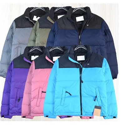 Теплая куртка-пуховик с воротником-стойкой THE NORTH FAC*E