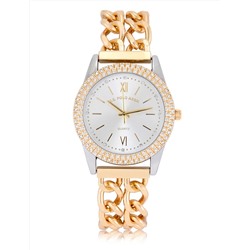 LADIES CLASSIC GOLD LINK BRACELET WATCH