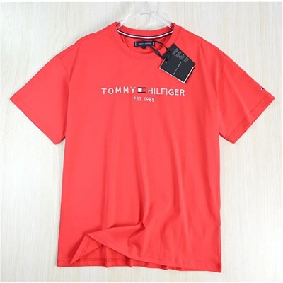 Мужская хлопковая футболка ТОММИ ХИЛФИГЕ*Р