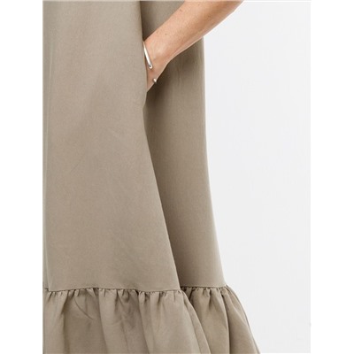 Платье из плотного лиоцелла