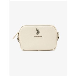 CLASSIC ZIP METALLIC CROSSBODY BAG