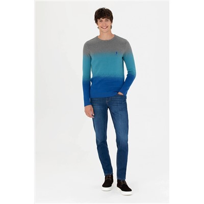 Erkek Koyu Mavi Jean Pantolon