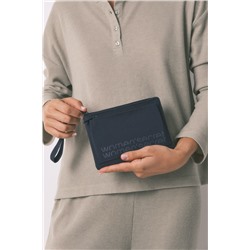 Monedero mini nylon azul