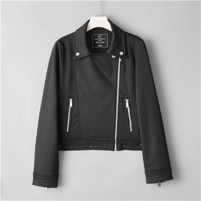 Женская куртка в байкерском стиле. Новинка 2025. Экспорт