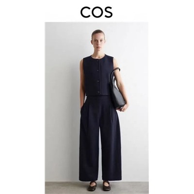 Шерстяной костюм! Жилет + брюки  КО*С