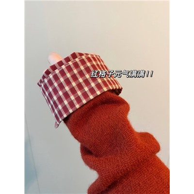 Комбинированный свитер с рубашечным воротником и манжетами