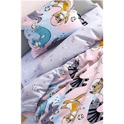 КПБ Павлайн FreeDom бязь Коты в Космосе, 1,5 сп