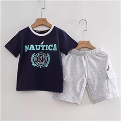 Хлопковый костюм для мальчиков на лето