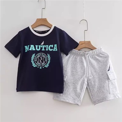 Хлопковый костюм для мальчиков на лето