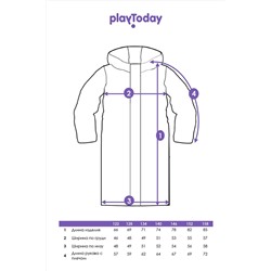 Пальто PLAYTODAY, 1131604
