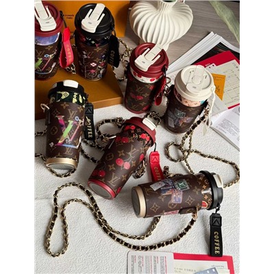 Термостакан + чехол с ремешком  Loui*s Vuitto*n