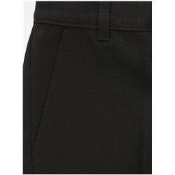 Boys Black Slim Fit Slim Leg School Trouser 2 Pack