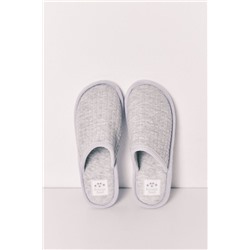 Zapatillas casa gris y violeta