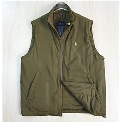 Мужской легкий тонкий хлопковый жилет с воротником-стойкой РАЛЬ*Ф Л