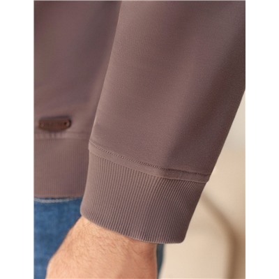 Джемпер из тонкого премиального футера с эластаном