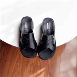 Кожаные сабо на толстой подошве. Экспорт в Россию