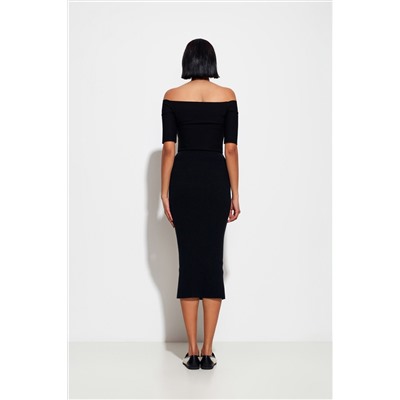 Юбка вязанная