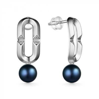 Серьги серебро 28780.1S2